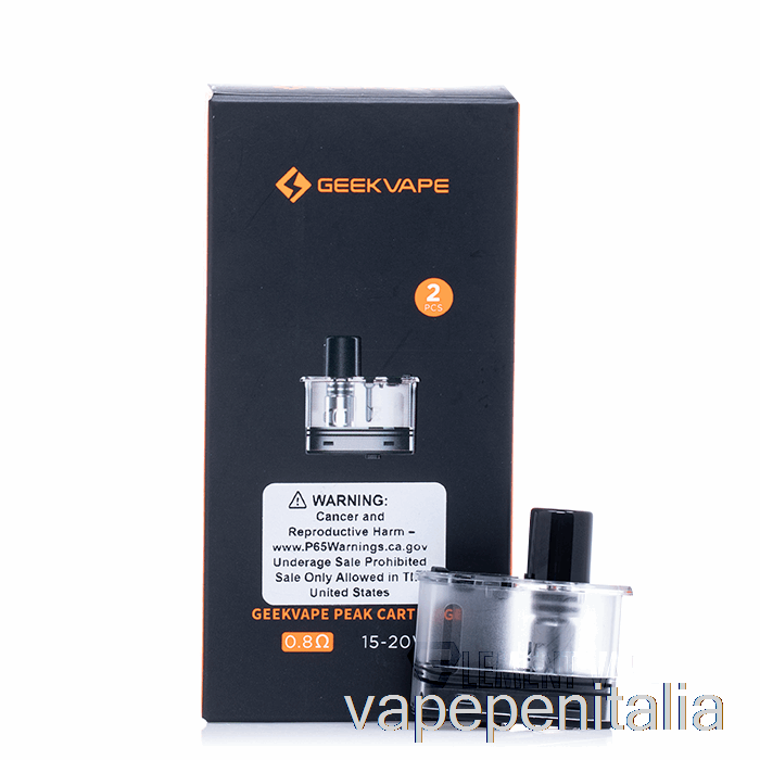 Pod Di Ricambio Vape Box Mod Geek Vape Peak Pod Da 0,4ohm